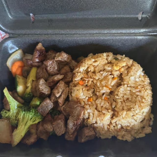 Steak Kids Menu.